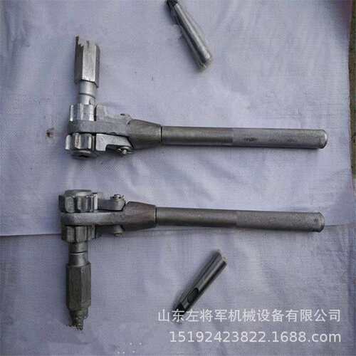 双弹簧手扳钻SZG－1手动钢轨钻孔机 钢轨手动手扳钻送钻头一个