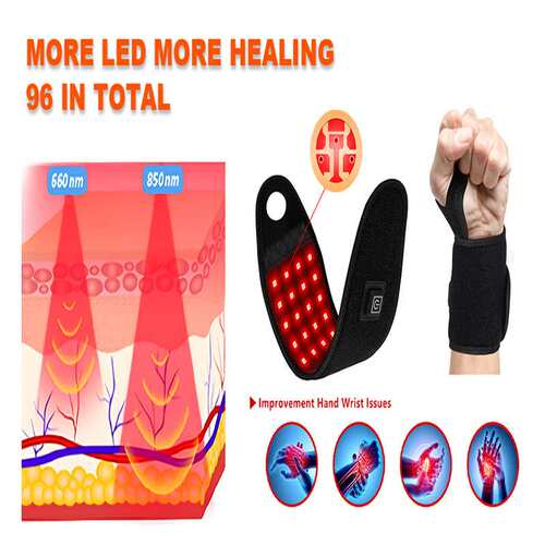 led发热手腕48leds多功能用途自动定时居家舒缓48双芯片led理疗灯