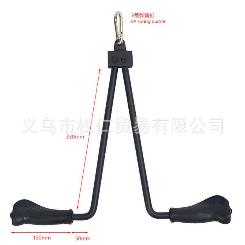 齿轮肱三头训练把手 健身器手柄配件练臂肌训练器 手臂力量训练器