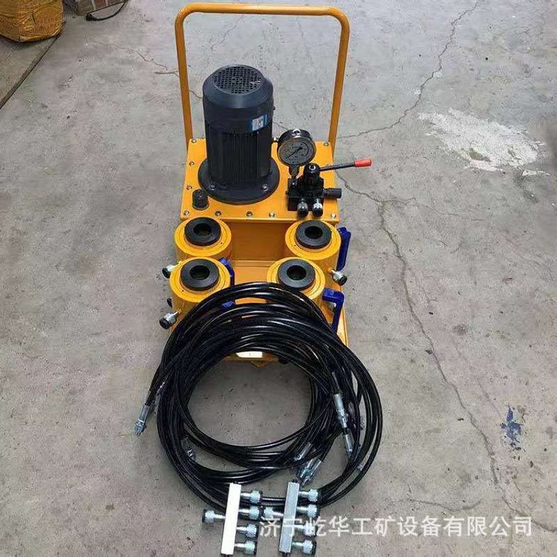 厂家供应一拖四立式紧板器电动液压板换夹紧器换热器拆装扳手