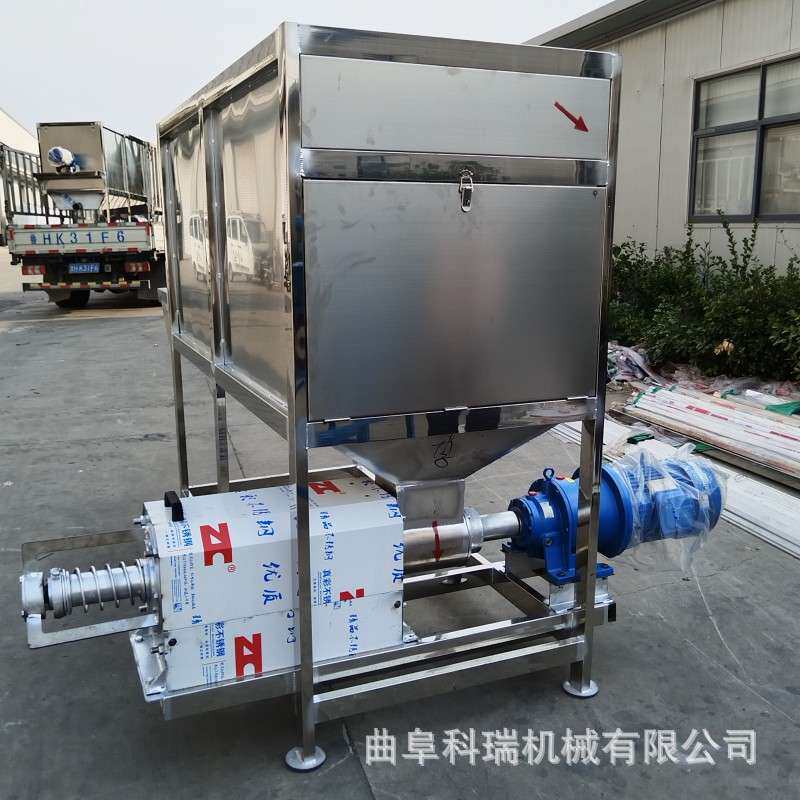 反冲洗滚筒微滤分离器 自吸式水泡猪粪脱水机 牛粪固液干湿分离机
