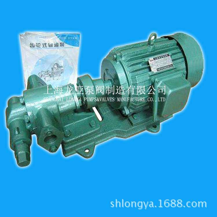 上海上海龙亚供应2CY-2/14.5齿轮泵 灰铁抽油380V齿轮泵