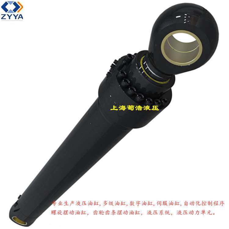 上海荀浩销售HSG工程油缸高低压液压缸重型液压缸法兰式油压缸