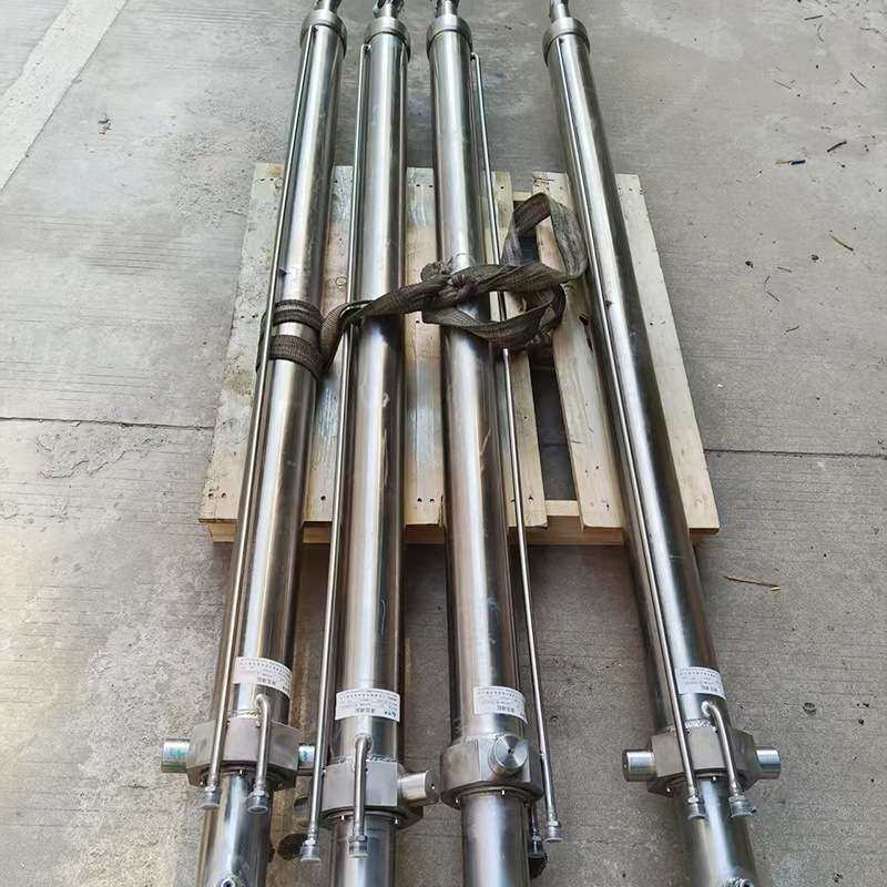 异形法兰液压油缸XYZ-123重型双向液压缸大吨位多节千斤顶液压缸