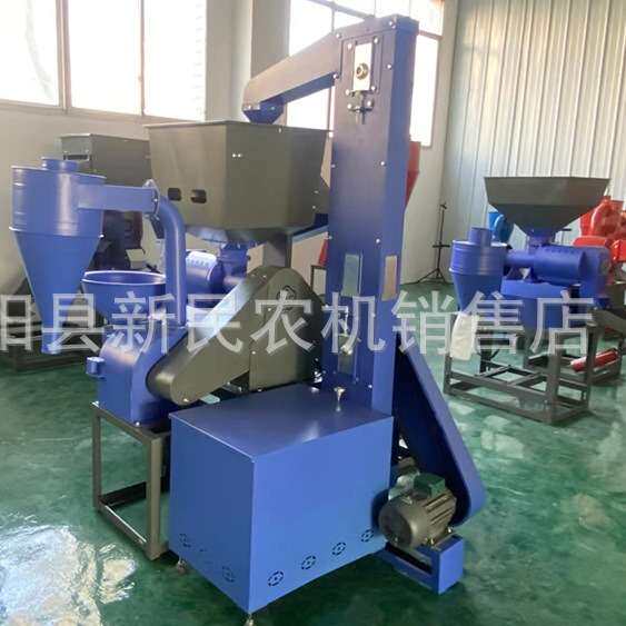 中型碾米机80型商用碾米机震动去石去杂大米去皮机稻谷去壳机