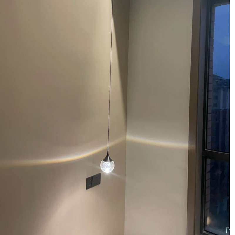简约现代创意卧室床头吧台水晶玄关柜小吊灯客厅背景艺术中山灯具
