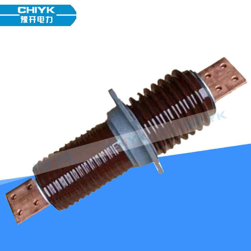 高压穿墙套管CWB-10高压陶瓷穿墙套管绝缘圆铜棒体10kV穿墙瓷套管