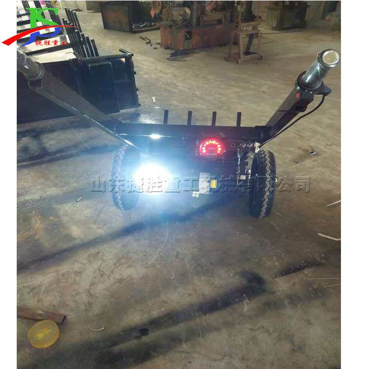 两轮手推式平板物流车 社区环/保垃圾电动周转设备