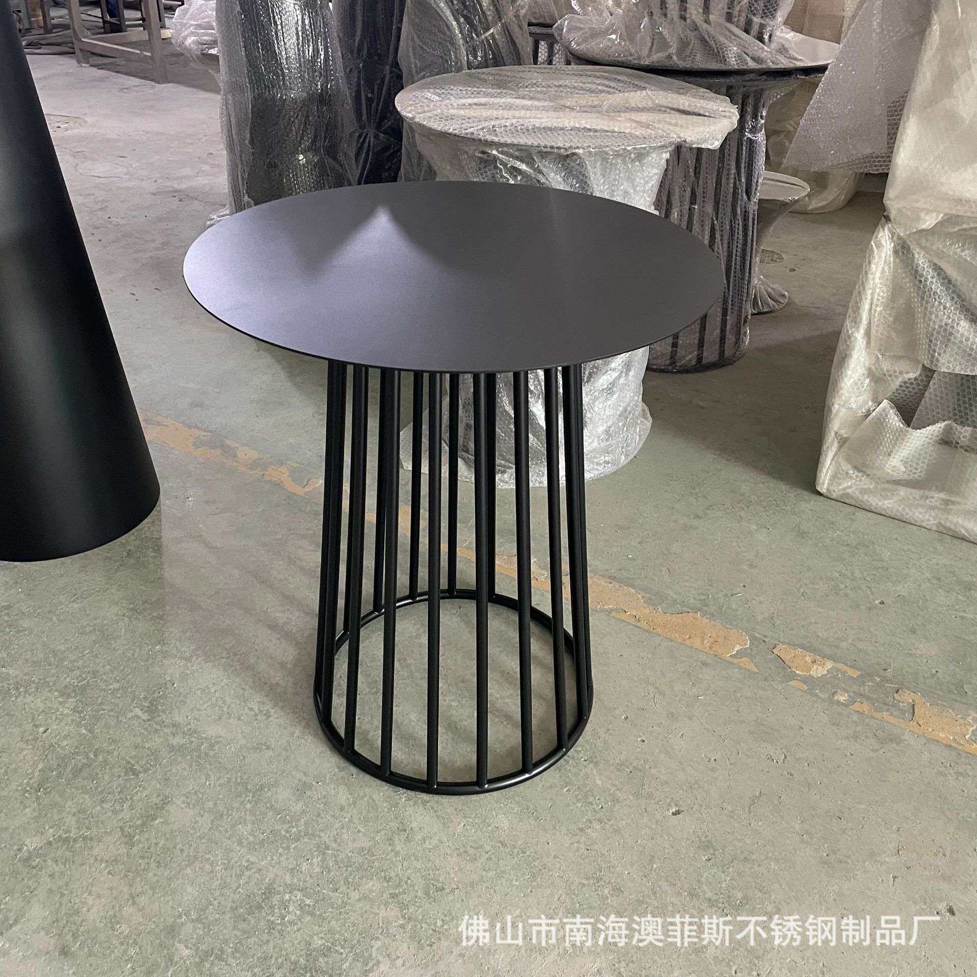 厂家 不锈钢铁艺桌腿支架 多种款式桌子桌脚餐台铁艺脚架配件