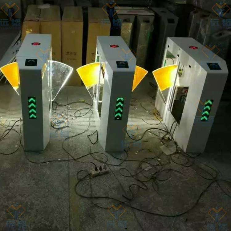 健身房刷卡翼闸,俱乐部人脸识别速通门,体验展馆身份证全高十字闸