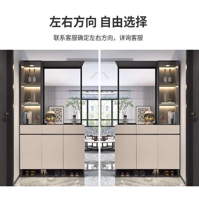 客厅玄关柜屏风隔断客厅遮挡新款实木柜房间高级卧室小户型隔断柜