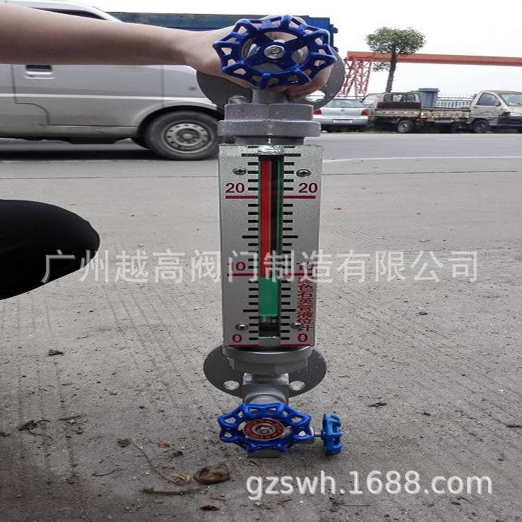石英管平板双色水位计B49H玻璃管液位计浙江省创立锅炉配件厂