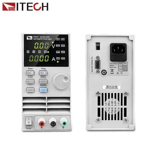 ITECH艾德克斯IT8211数控/通讯直流电子负载仪150W/60V30A高精度