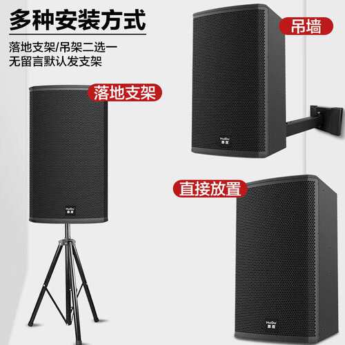 惠度（HuiDu）MS-12专业舞台演出HIFI音响会议室专用12吋全频音箱
