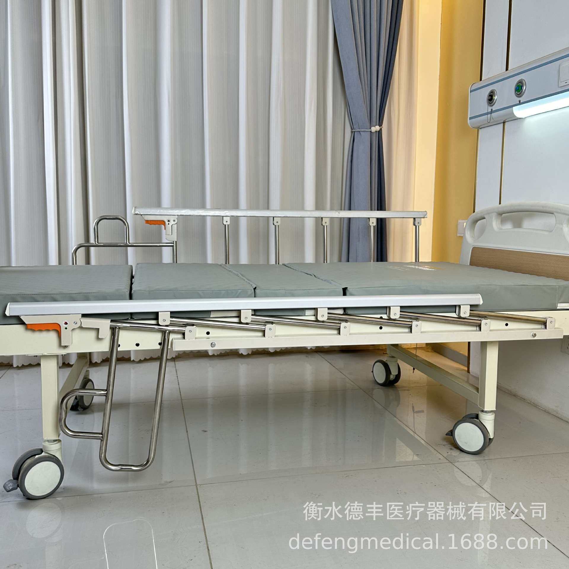 可折叠多功能病床围栏护理床起身借力U型扶手防护栏老人床边扶手
