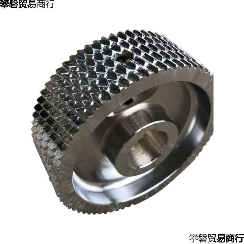 青城富豪四面刨钢轮压轮送料轮铁轮齿轮键槽六孔木工机械配件