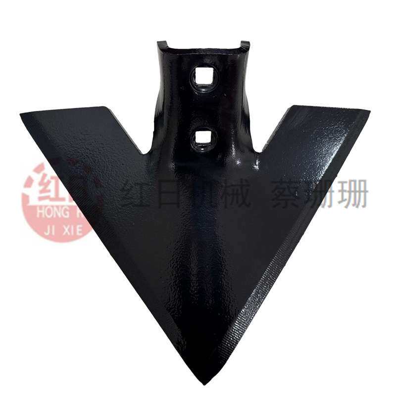65锰弹簧钢犁尖 农机配件松土铲弹齿中耕机配件红日厂家供应犁尖