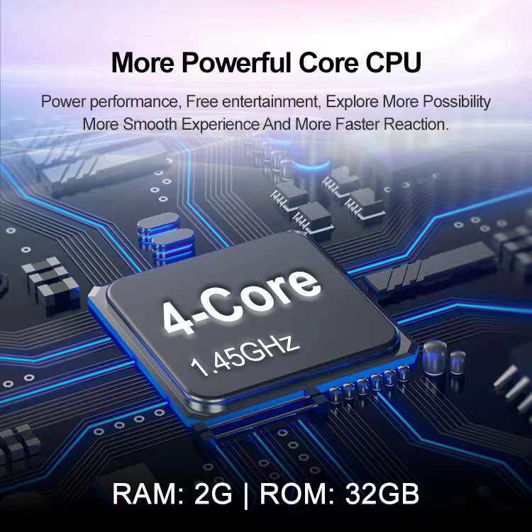顶微T100主机安卓大屏四核安卓系统 2G 32G 无线carplay智能影音