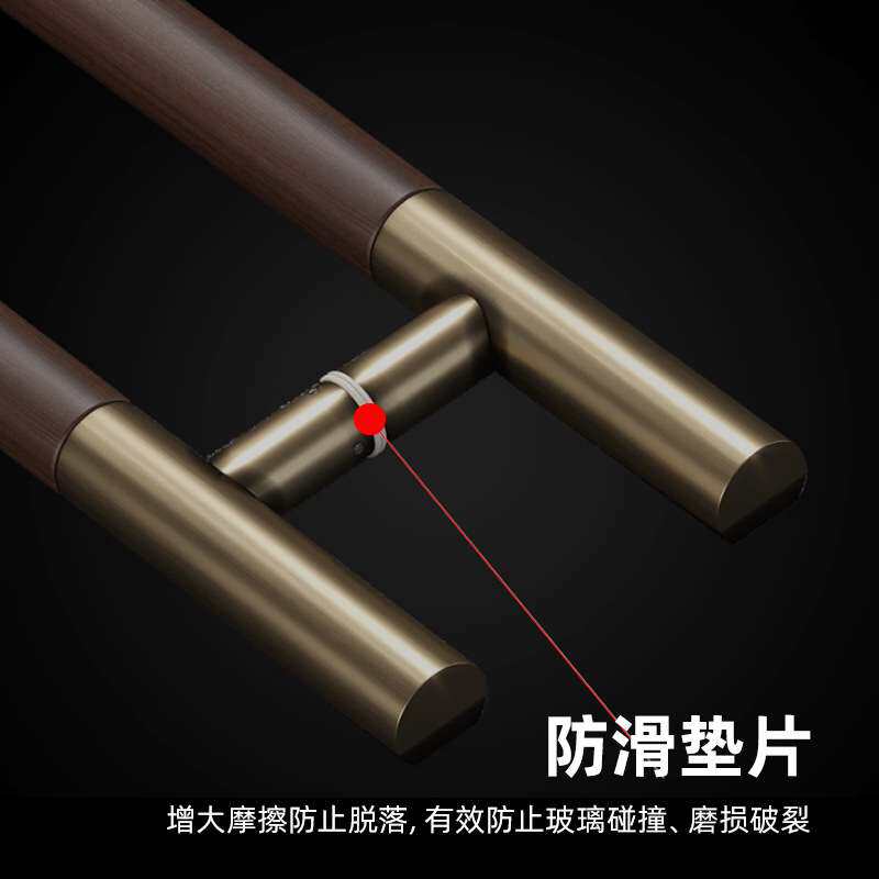 酒店加厚推拉门拉手不锈钢玻璃门拉手柜门扶手无框门金属大门把手