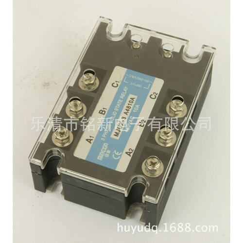 铭新MJGX-3 A4810 ZG33-310A三相交流固态继电器开关大功率直流
