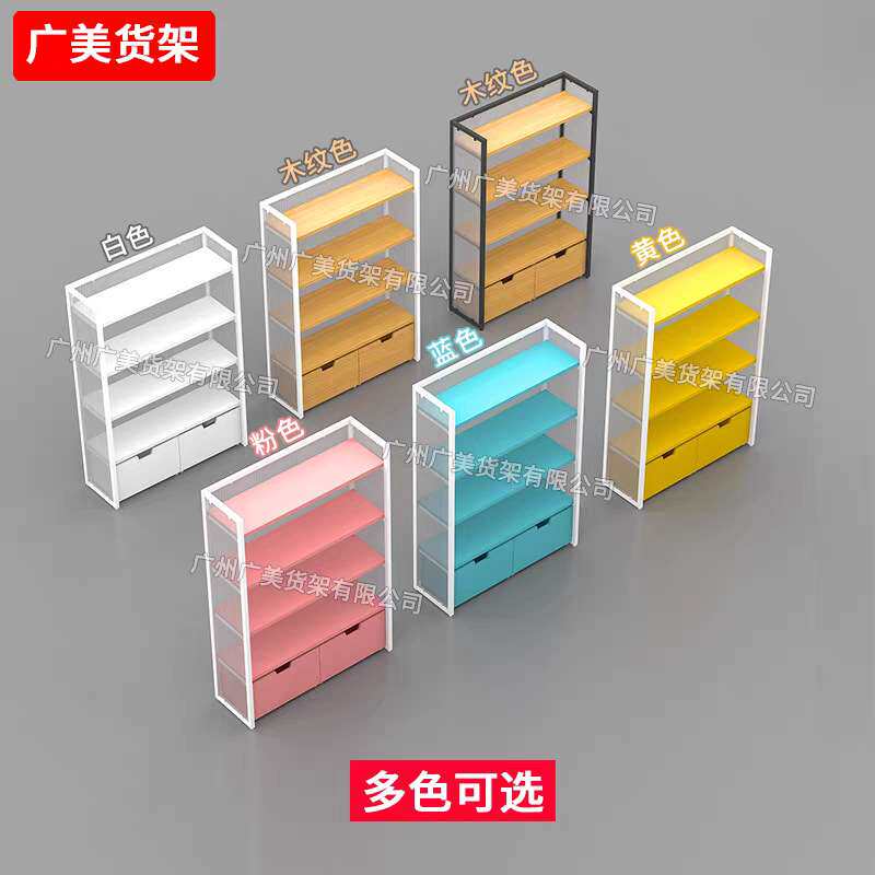 名创货架单面中岛精品店展示架边柜饰品店挂钩展柜耳环陈列摆放架