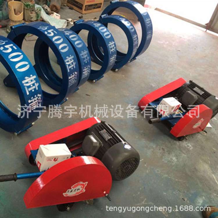 电动管柱切桩机 空心桩截桩机 电线杆子切割机厂家