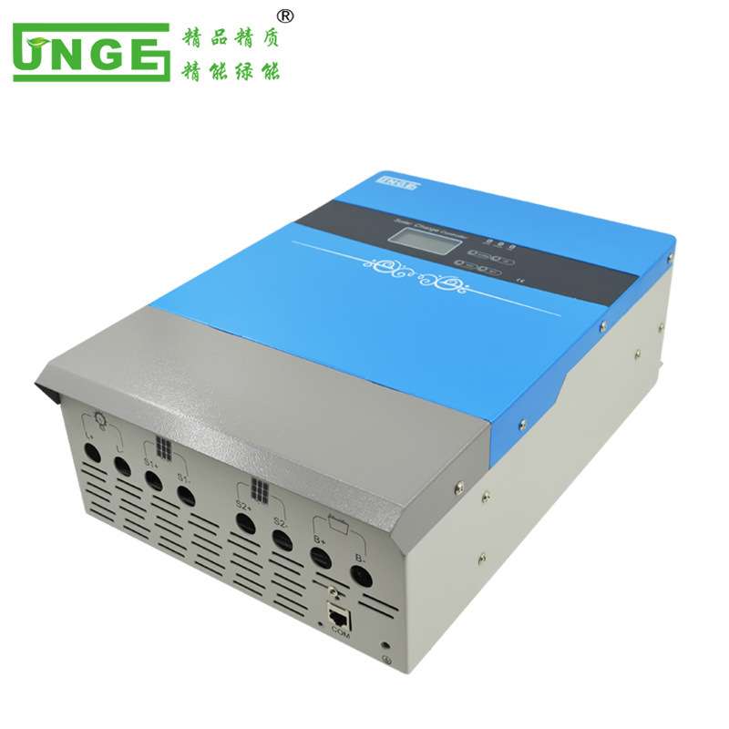 大功率太阳能控制器12V到240V50A100A150A200A离网光伏电池充电