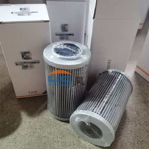 更换 SK75-8 液压油滤芯 YN52V01025R100回油滤芯