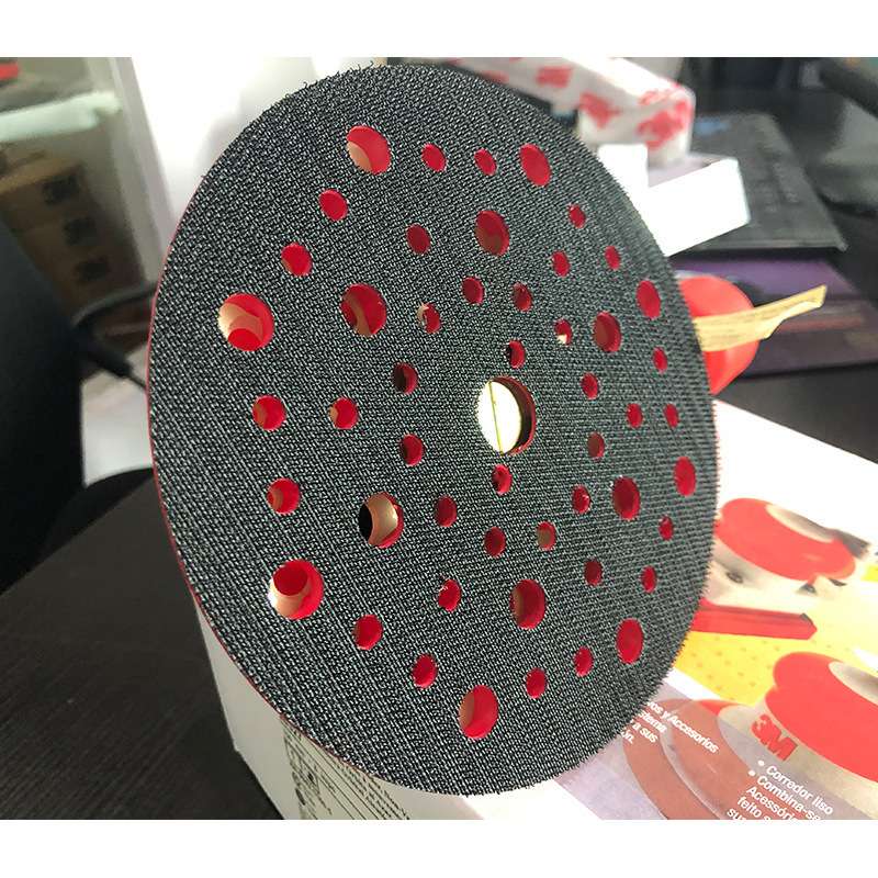 3M203276寸背绒自吸尘气动打磨机3M6寸抛光机打蜡机风磨笔正反转