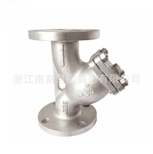 304不锈钢Y型法兰过滤器