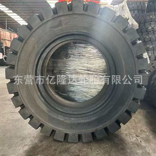 ELOADER抓钢机叉车12.00-24实心轮胎叉车前轮对轮轮胎后轮1200-20