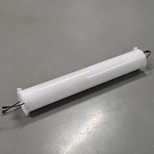 led七彩DMX512RGB外控抱箍灯护栏管 360度发光环形桥梁拉索灯