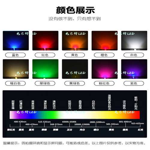 高亮5050led冰蓝贴片0.2W5050蓝光SMD灯珠60MA湛蓝灯 蓝色LED灯珠