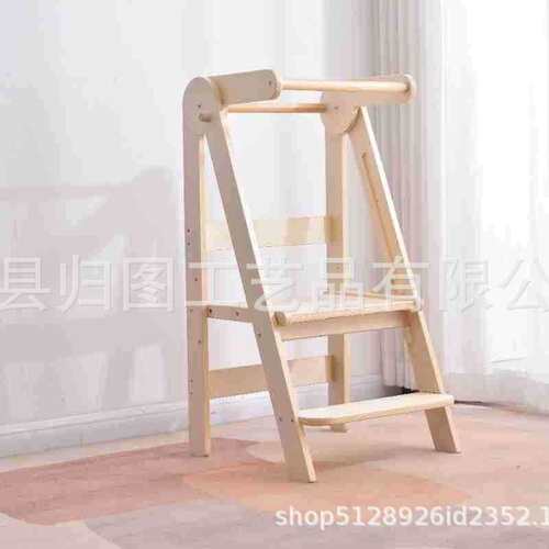 儿童蒙氏学习塔折叠洗漱凳幼儿台阶凳子宝宝洗手梯learning tower