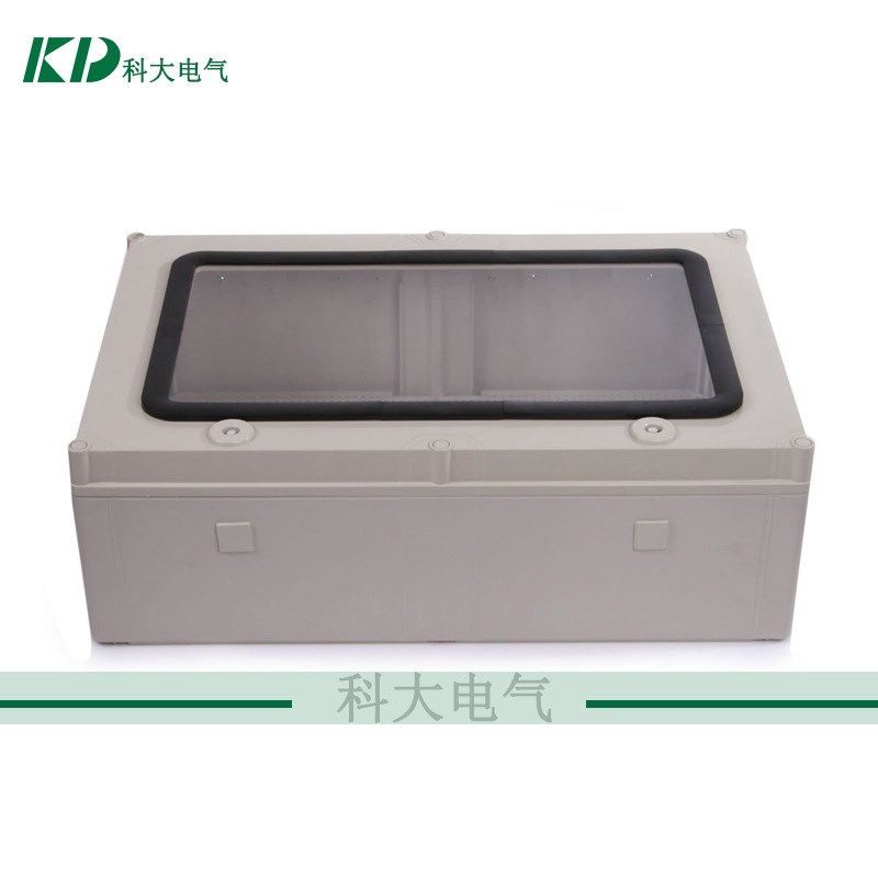 600*400*195全透明盖防水箱 电缆接线布线分线箱 户外防水电控箱