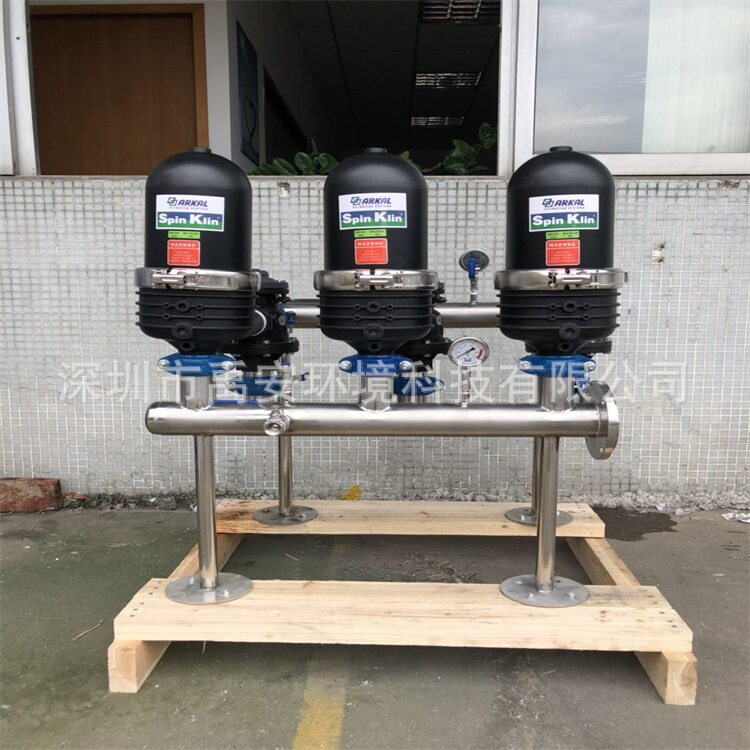 以色列阿科叠片过滤器3SK-3过滤精度55um过滤水量50T/H一体化设备