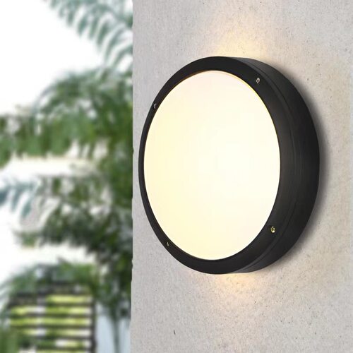 户外壁灯防水室外led圆形庭院灯阳台防虫防潮灯具大门灯壁挂灯