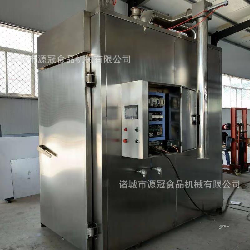 源冠机械全自动烟熏润色干燥机