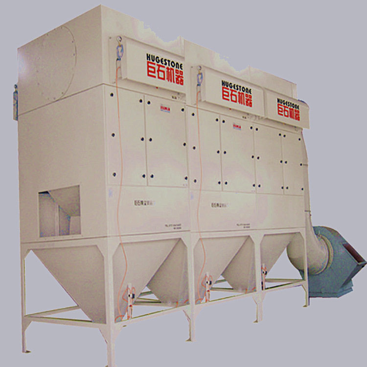 专业设计选型气箱式脉冲除尘器中频炉除尘110kw巨石集尘满足验收