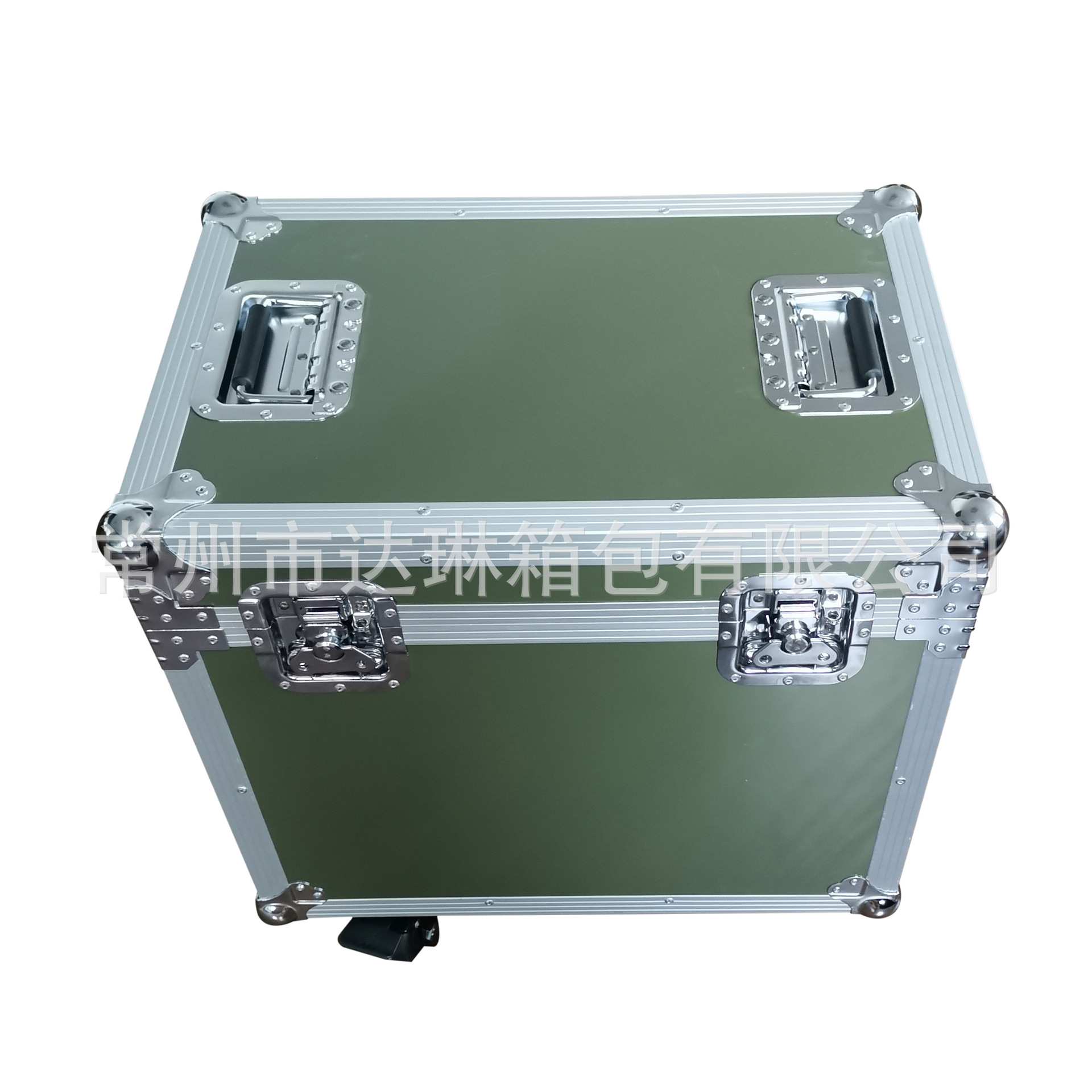 航空箱军绿色拉杆箱减震仪器箱品质运输器材箱