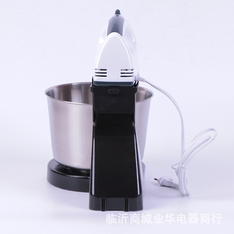 台式打蛋器 自动k迷你电动家用打蛋器 手动搅拌机器带桶打蛋机