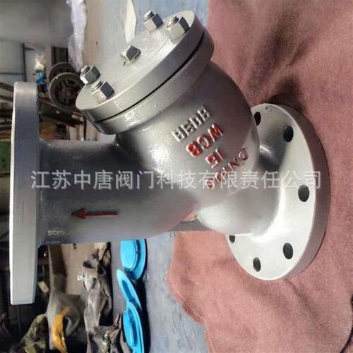 Y41H-16C铸钢蒸汽过滤器 Y型法兰过滤器 WCB SY4P-16C管道过滤器
