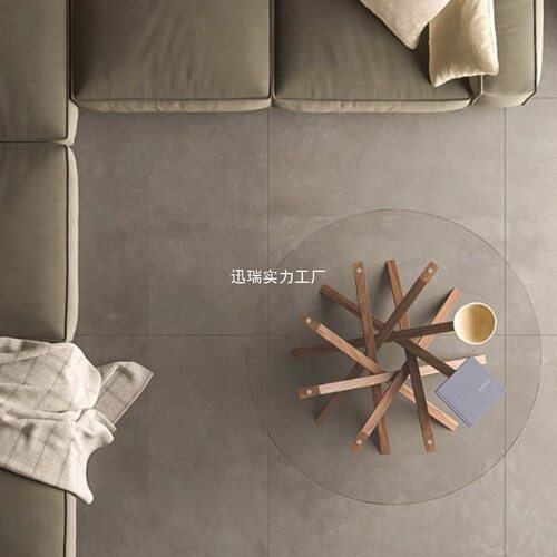 现代轻奢黑胡桃木钢化玻璃茶几
