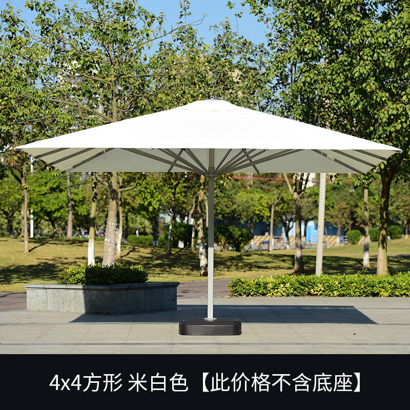 户外遮阳伞庭院伞别墅露台超大号伞室外摆摊罗马伞6米大型四方伞