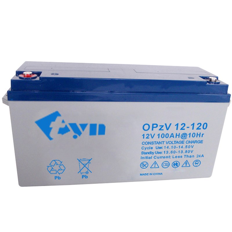 太阳能蓄电池家用12v120AH大F容量胶体路灯备用电源专用电瓶