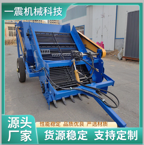 石头砖块捡拾清理机工地农田