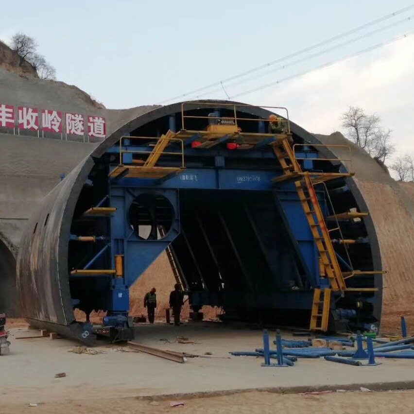 隧道二衬台车模板系统适用于地铁车站、公路或火车隧道及水电管廊