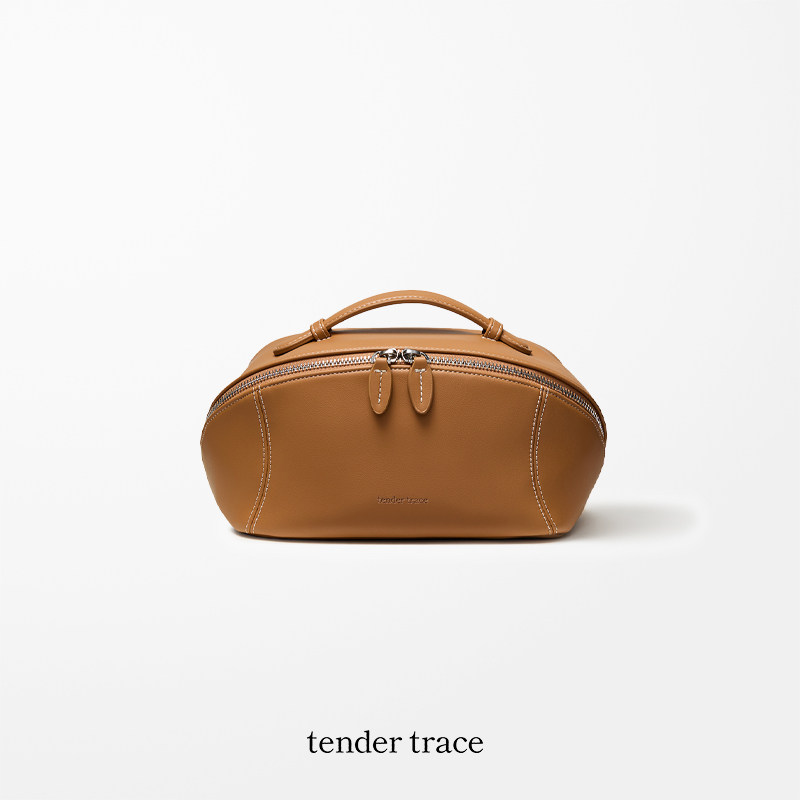 tendertrace棒球包化妆包女高级感轻奢大容量便携式通勤收纳包