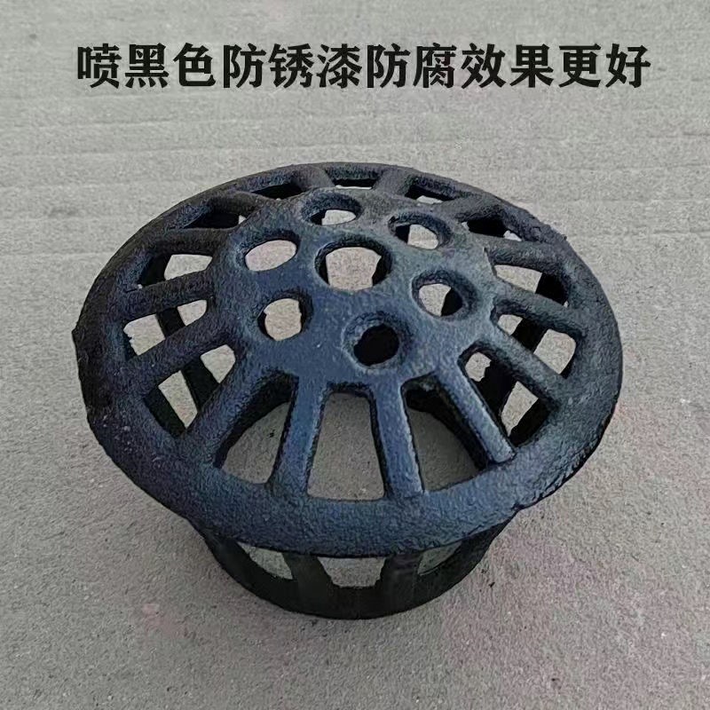 铸铁地漏110屋顶雨水斗落水头管
