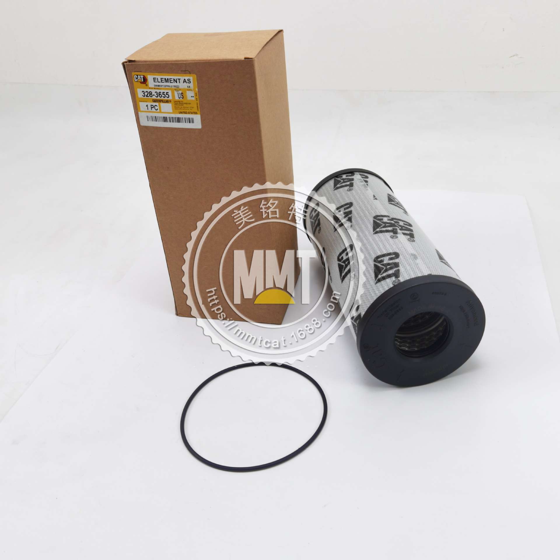 CAT卡特R1300 R1600G液压滤芯328-3655变速箱滤芯3283655装载机